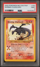 Shining Charizard 107/105 Neo Destiny PSA 9 118783537
