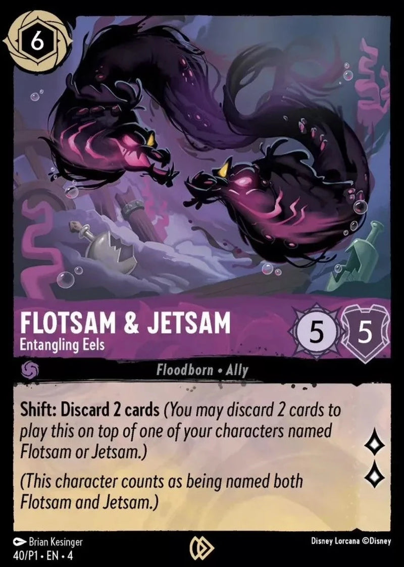Flotsam & Jetsam - Entangling Eels Event Promo Cold Foil