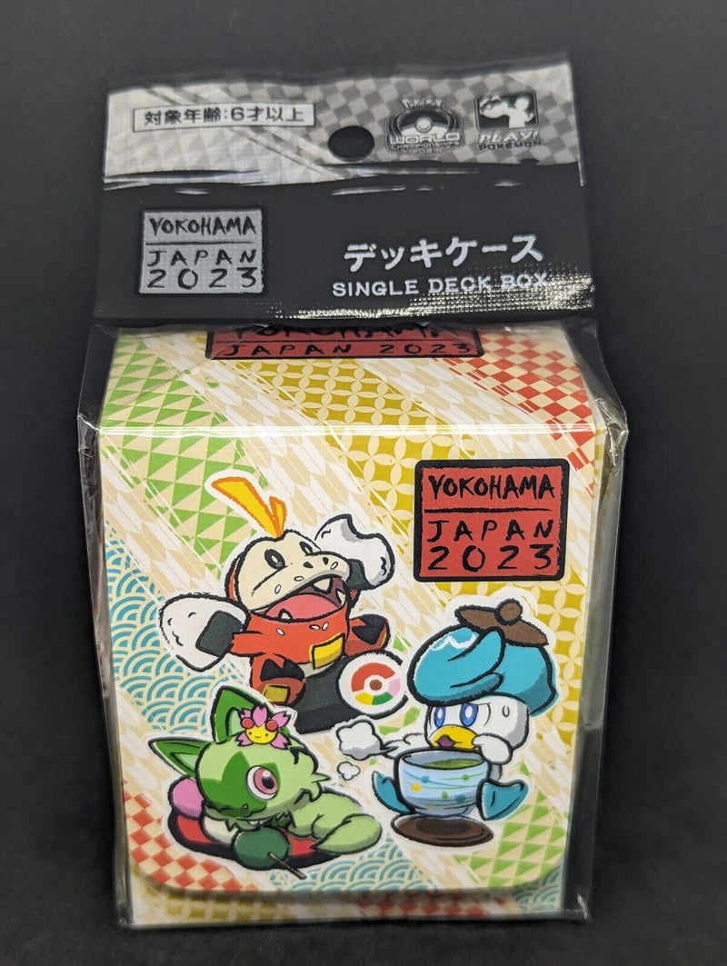 Pokemon Worlds Yokohama Deck Box
