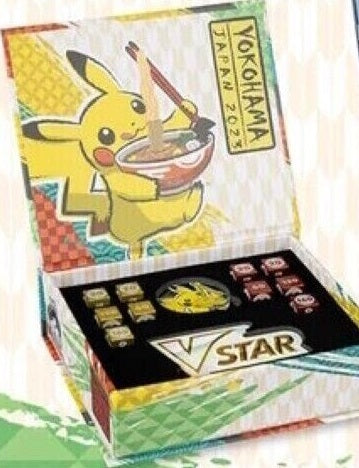 Pokemon Worlds Yokohama Collectable Coin, Damage & VSTAR Marker Set