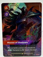 Zed - Master of Shadows (Signature) 191*/166 RFTB4