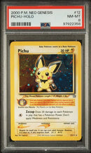 Pichu Holo Neo Genesis (12/111) PSA 8 97922358