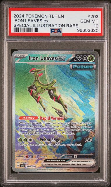 Iron Leaves ex 203 Temporal Forces Special Illustration Rare PSA 10 99653620