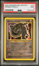 Shining Steelix 112/105 Neo Destiny PSA 9 76834295