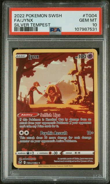 Jynx TG04/TG30 Silver Tempest PSA 10 107987531