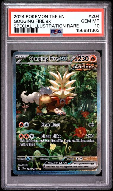 Gouging Fire ex 204/162 Temporal Forces PSA 10 156881363