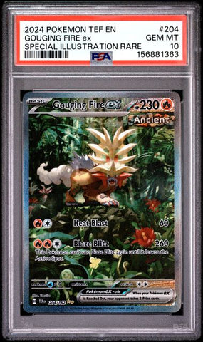Gouging Fire ex 204/162 Temporal Forces PSA 10 156881363