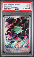 Bulbasaur 133/132 Mega Evolution PSA 9 141021055