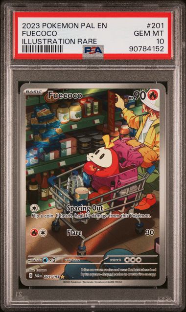Fuecoco 201/193 Paldea Evolved PSA 10 90784152