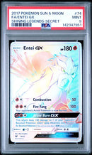 Entei GX 74/73 Shining Legends PSA 9 142347951