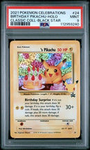 Birthday Pikachu (24) Celebrations: Classic Coll. PSA 9 112959240