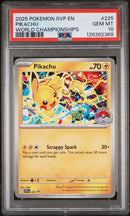 Pikachu (225) World Championship Promo PSA 10 128382368