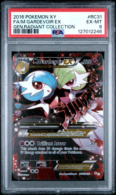 M Gardevoir EX R31/RC32 Generations Radiant Collection PSA 6 127012246