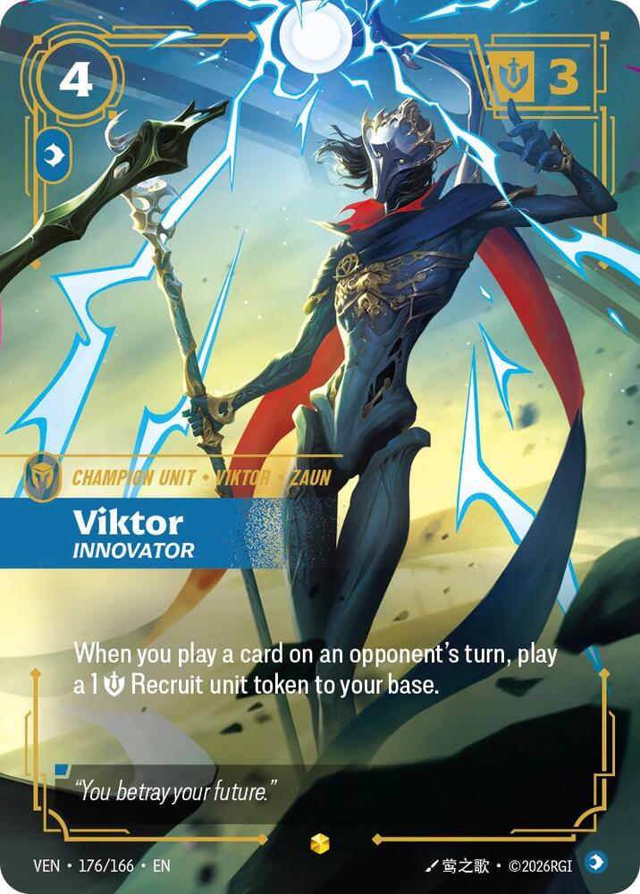 Viktor - Innovator (Overnumbered) 177/166 RFTB4
