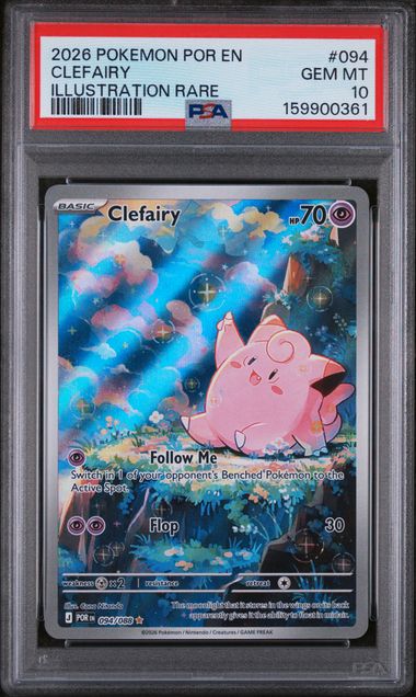 Clefairy 094/088 Perfect Order PSA 10 159900361