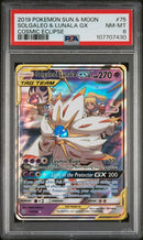 Solgaleo & Lunala GX 75/236 SM Cosmic Eclipse PSA 8 107707430