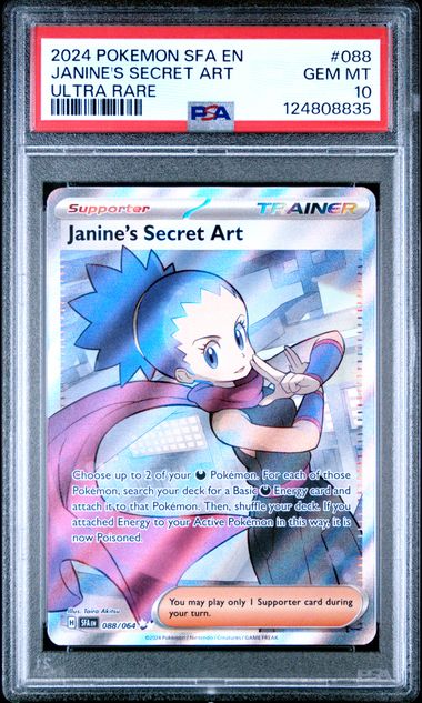 Janine's Secret Art 088/064 Shrouded Fable PSA 10 124808835