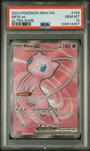 Mew ex 193/165 S&V 151 PSA 10 109614097