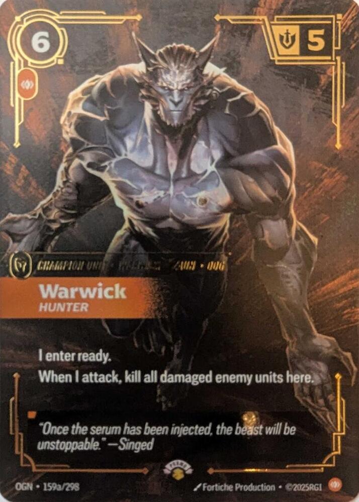 Warwick - Hunter 159a/298 RFTB1