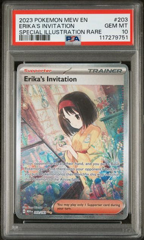 Erika's Invitation 203/165 S&V: 151 PSA 10 117279751