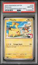 Pikachu (101) Play! Pokemon Event Promo PSA 10 91958554
