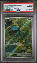 Bulbasaur 166/165 S&V: 151 PSA 8 132345445