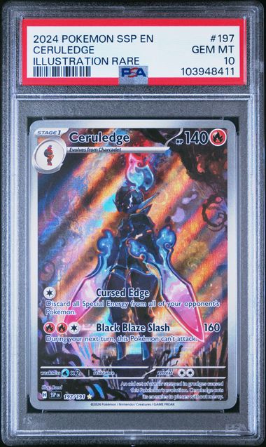Ceruledge 197/191 Surging Sparks PSA 10 103948411