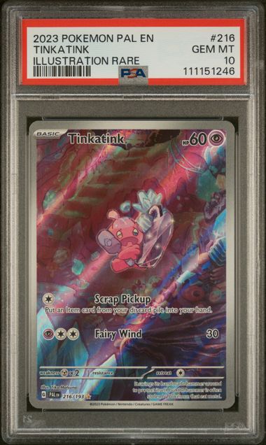 Tinkatink 216/193 Paldea Evolved PSA 10 111151246
