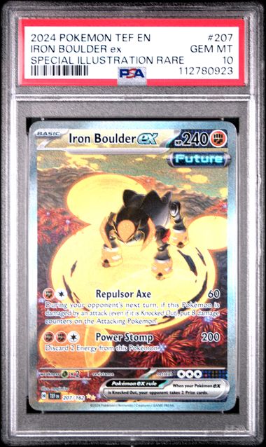 Iron Boulder ex 207/162 Temporal Forces PSA 10 112780923