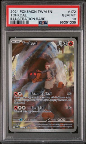 Torkoal 172/167 Twilight Masquerade PSA 10 95051039