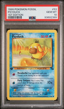 Psyduck 53/62 Fossil 1st Edition PSA 10 93692389