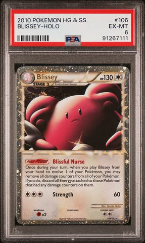 Blissey Prime 106/123 Heartgold Soulsilver PSA 6 91267111