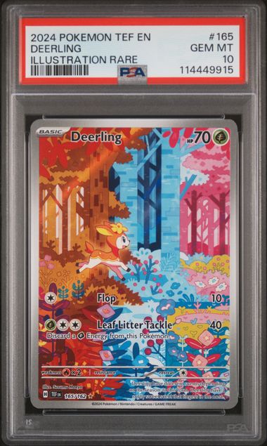 Deerling 165/162 Temporal Forces PSA 10 114449915