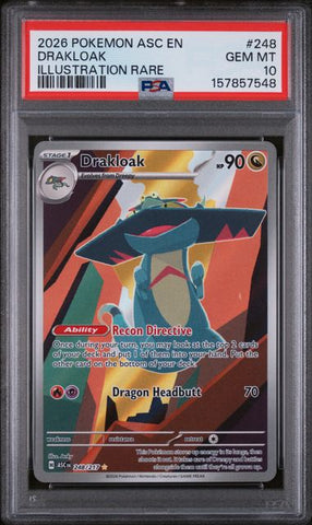 Drakloak 248/217 Ascending Heroes PSA 10 157857548