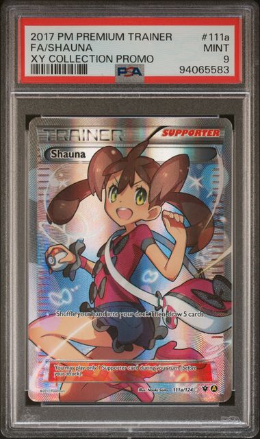Shauna 111a/124 XY Collection Promo PSA 9 94065583