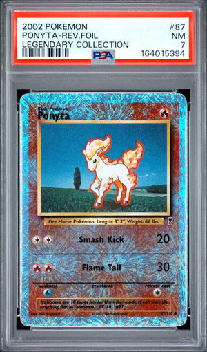 Ponyta 87/110 Legendary Collection Reverse Holo PSA 7 164015394