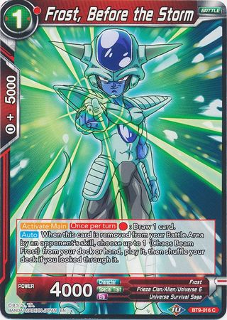 Frost, Before the Storm [BT9-016]