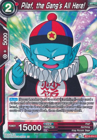 Pilaf, the Gang's All Here! [BT12-014]