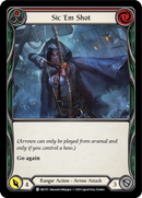 Sic 'Em Shot (Red) [U-ARC072] Unlimited Rainbow Foil