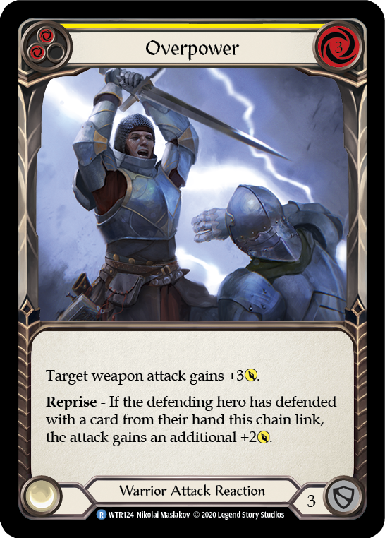 Overpower (Yellow) [U-WTR124] Unlimited Normal