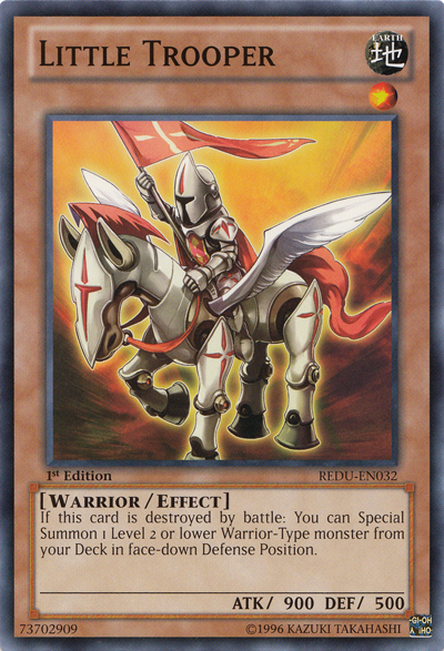 card trooper yugioh AMDE-EN046-Collector's Rare-1st Ed NM may be 1st or Unlimited Edition Yugioh Card Volcanic Trooper DP28-KR019