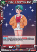 Bulma, a Heartfelt Wish [DB3-004]