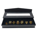 Heavy Metal Feywild Copper and Green RPG Dice Set (7ct) for Dungeons & Dragons