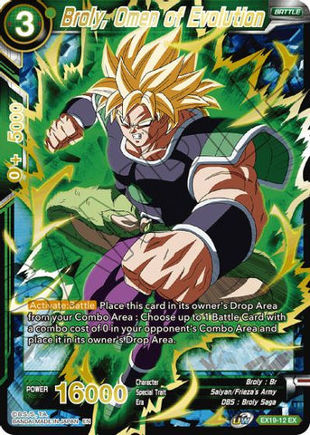 Broly, Omen of Evolution [EX19-12]