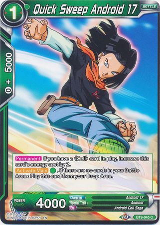 Quick Sweep Android 17 [BT9-045]