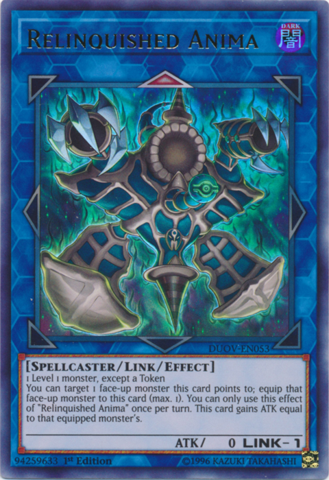 yugioh duel links relinquished deck Yu-Gi-Oh! Complete with Ultra Pro Sleeves and Deck Box Tournament Ready Master Toys & Games Relinquished Deck - Crushing Duelist