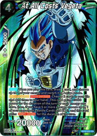 At All Costs Vegeta [BT4-030]