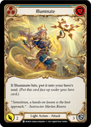 Illuminate (Blue) [MON074-RF] 1st Edition Rainbow Foil