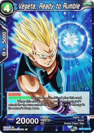 Vegeta, Ready to Rumble [BT11-053]