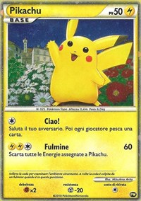 Pikachu (Italian) [Pikachu World Collection Promos]